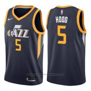 Maglia Utah Jazz Rodney Hood #5 Icon 2017-18 Blu