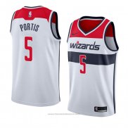 Maglia Washington Wizards Bobby Portis #5 Association 2018 Bianco