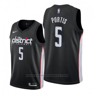 Maglia Washington Wizards Bobby Portis #5 Citta Nero