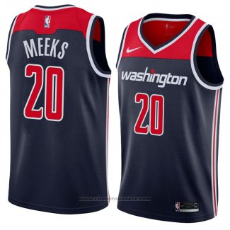 Maglia Washington Wizards Jodie Meeks #20 Statement 2018 Nero