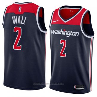 Maglia Washington Wizards John Wall #2 Statement 2018 Nero