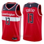 Maglia Washington Wizards Marcin Gortat #13 Icon 2017-18 Rosso