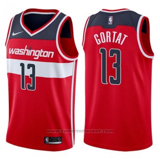 Maglia Washington Wizards Marcin Gortat #13 Icon 2017-18 Rosso