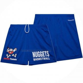Pantaloncini Denver Nuggets Mitchell & Ness Hardwood Classics Royal