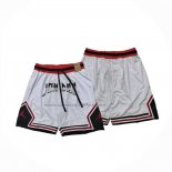 Pantaloncini Jordan Just Don Nero Bianco Rosso