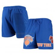 Pantaloncini New York Knicks Pro Standard Mesh Capsule Blu