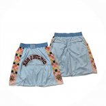 Pantaloncini San Antonio Spurs Citta 2024-25 Just Don Blu