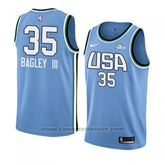 Maglia 2019 Rising Star Marvin Bagley Iii #35 USA Blu