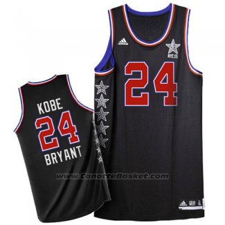 Maglia All Star 2015 Kobe Bryant NO 24 Nero