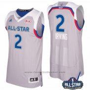 Maglia All Star 2017 Cleveland Cavaliers Kyrie Irving #2 Grigio