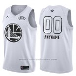 Maglia All Star 2018 Golden State Warriors Nike Personalizzate Bianco