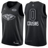 Maglia All Star 2018 New Orleans Pelicans Demarcus Cousins #0 Nero