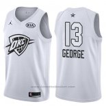 Maglia All Star 2018 Oklahoma City Thunder Paul George #13 Bianco