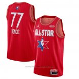 Maglia All Star 2020 Dallas Mavericks Luka Doncic #77 Rosso