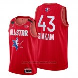 Maglia All Star 2020 Toronto Raptors Pascal Siakam #43 Rosso