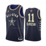 Maglia All Star 2024 Chicago Bulls Demar Derozan #11 Blu