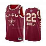 Maglia All Star 2024 Miami Heat Jimmy Butler #22 Rosso