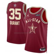 Maglia All Star 2024 Phoenix Suns Kevin Durant #35 Rosso