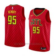 Maglia Atlanta Hawks DeAndre' Bembry #95 Statement 2018 Rosso