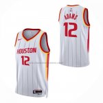 Maglia Bambino Houston Rockets Steven Adams No 12 Association 2026-27 Bianco