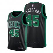 Maglia Boston Celtics Romeo Langford #45 Statement 2019-20 Nero