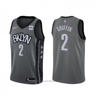 Maglia Brooklyn Nets Blake Griffin #2 Statement 2020 Grigio