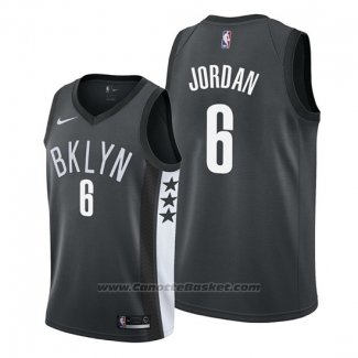 Maglia Brooklyn Nets Deandre Jordan #8 Statement Nero