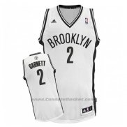 Maglia Brooklyn Nets Kevin Garnett #2 Bianco