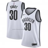 Maglia Brooklyn Nets Seth Curry #30 Association 2020 Bianco