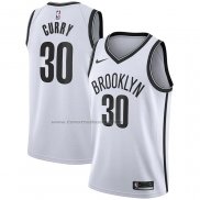 Maglia Brooklyn Nets Seth Curry #30 Association 2020 Bianco