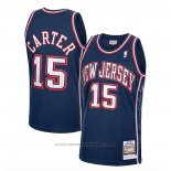 Maglia Brooklyn Nets Vince Carter #15 Throwback Blu