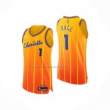 Maglia Charlotte Hornets Lamelo Ball No 1 Citta Authentic 2025-26 Arancione