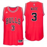 Maglia Chicago Bulls Dwyane Wade #3 Rosso