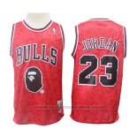 Maglia Chicago Bulls Michael Jordan #23 Mitchell & Ness Rosso