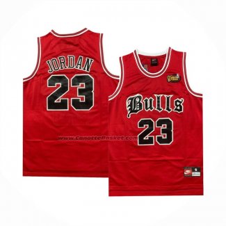 Maglia Chicago Bulls Michael Jordan #23 NBA Final Rosso