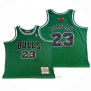 Maglia Chicago Bulls Michael Jordan #23 Throwback Verde