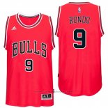 Maglia Chicago Bulls Rajon Rondo #9 Rosso