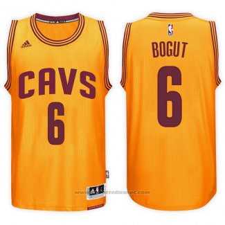 Maglia Cleveland Cavaliers Andrew Bogut #6 2015 Giallo