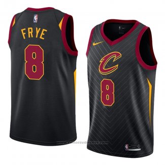 Maglia Cleveland Cavaliers Channing Frye #8 Statement 2018 Nero