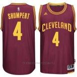 Maglia Cleveland Cavaliers Iman Shumpert #4 2015 Rosso