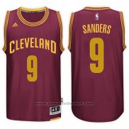 Maglia Cleveland Cavaliers Larry Sanders #9 Rosso
