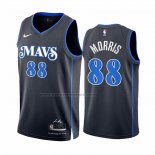 Maglia Dallas Mavericks Markieff Morris #88 Citta 2023-24 Blu