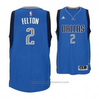 Maglia Dallas Mavericks Raymond Felton #2 Blu