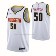 Maglia Denver Nuggets Aaron Gordon NO 50 Association 2021 Bianco