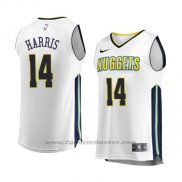 Maglia Denver Nuggets Gary Harris #14 Association 2017-18 Bianco