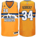 Maglia Denver Nuggets Roy Hibbert #34 Giallo