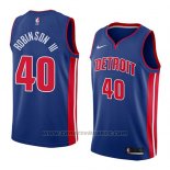 Maglia Detroit Pistons Glenn Robinson Iii #40 Icon 2018 Blu