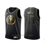 Maglia Golden Edition Dallas Mavericks Luka Doncic Nero