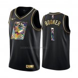 Maglia Golden Edition Phoenix Suns Devin Booker #1 2021-22 Nero