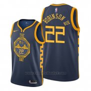 Maglia Golden State Warriors Glenn Robinson III #22 Citta Blu